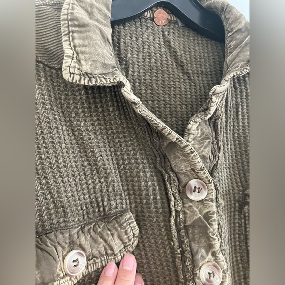 Free People oversized button down size XS - Picture 4 of 4